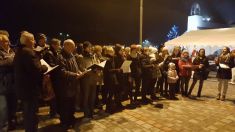 Vianočné trhy - vystúpenie zboru Chaledro